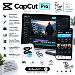 Official CapCut Pro Monthly Subscription