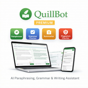QuillBot Premium – AI Paraphrasing, Grammar & Writing Assistant Tool