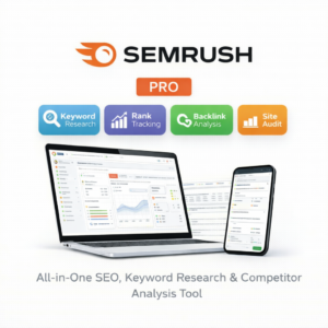 SEMrush Pro – All-in-One SEO, Keyword Research & Competitor Analysis Tool