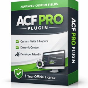 ACF Pro – Advanced Custom Fields Pro | 1-Year Official Green-Tick License