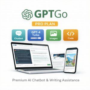 GPT GO Pro Plan – Advanced AI Chatbot, Writing & Image Generation Tool